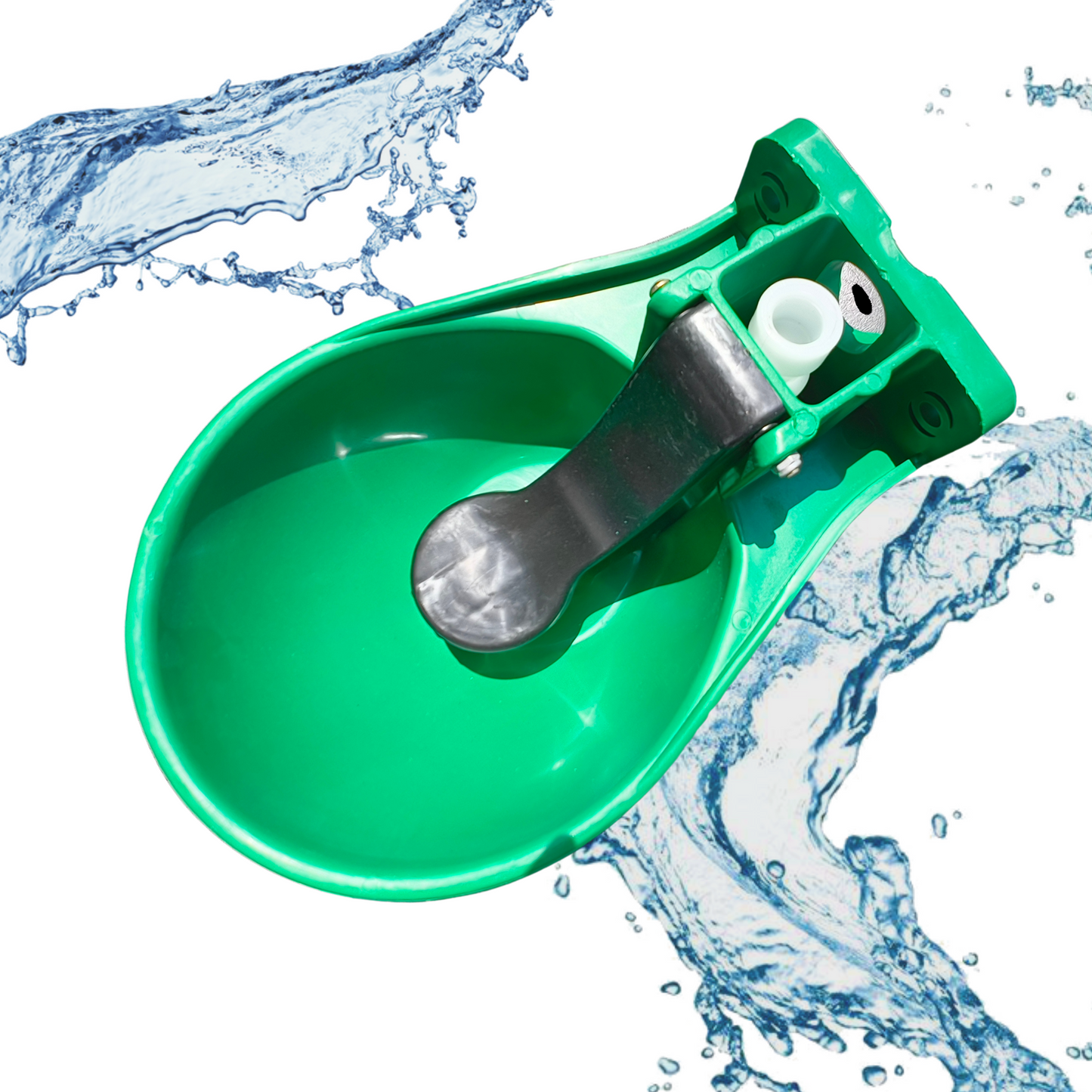Automatic Water Bowl for Cows – Livestock Water Trough with Float Valve